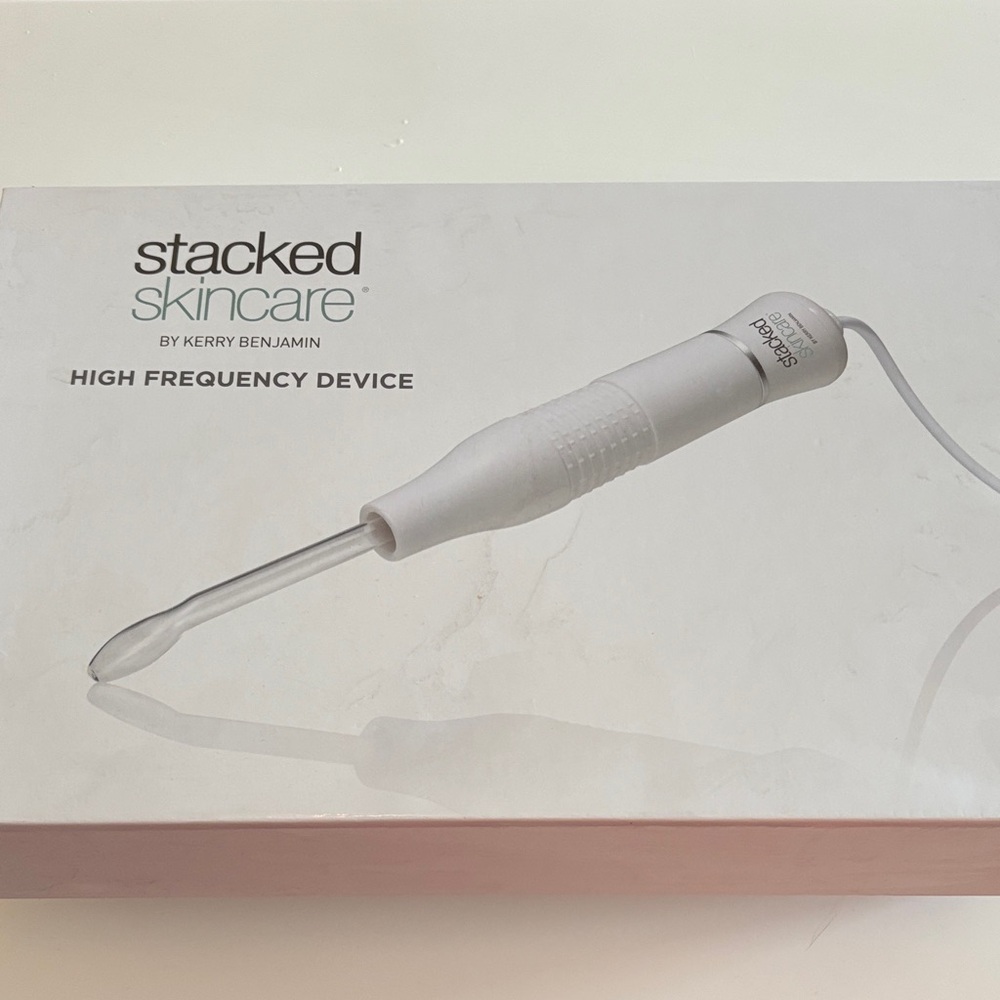StackedSkincare High Frequency Device - White